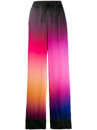 Shop Mary Katrantzou Ombre Drawstring Trousers In Pink