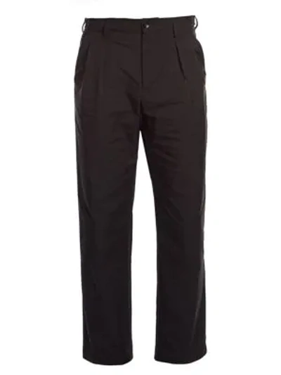 Shop Valentino Relaxed-fit Ankle Trousers In Black