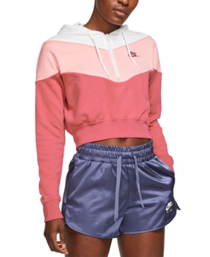 nike heritage half zip hoodie