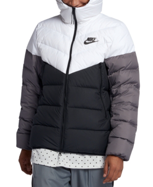 white nike puffer jacket mens