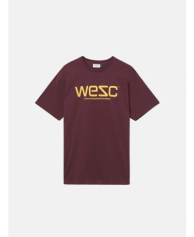 Shop Wesc Mason Logo T-shirt In Port Royale