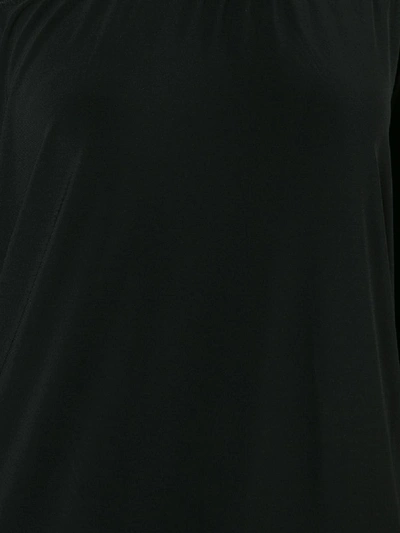 Shop Norma Kamali Off Shoulder Top In Black