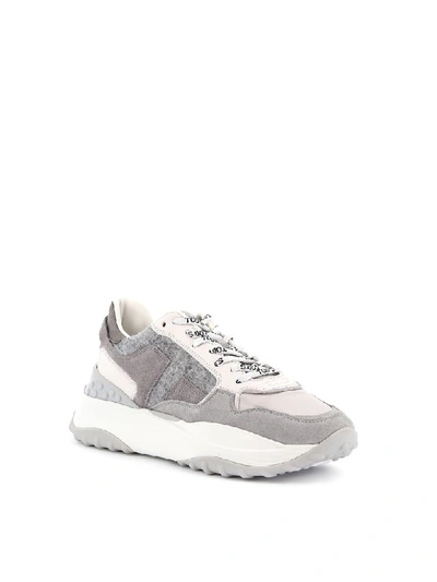 Shop Tod's Sneakers In Grigio