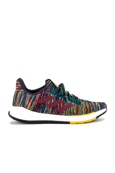 Shop Adidas By Missoni Pulseboost Hd In Tech Mineral & Collegiate Burgundy & Active Gold