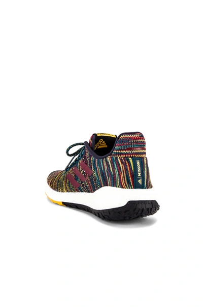 Shop Adidas By Missoni Pulseboost Hd In Tech Mineral & Collegiate Burgundy & Active Gold