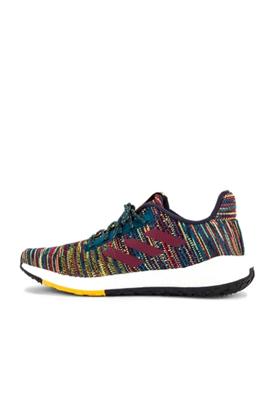 Shop Adidas By Missoni Pulseboost Hd In Tech Mineral & Collegiate Burgundy & Active Gold