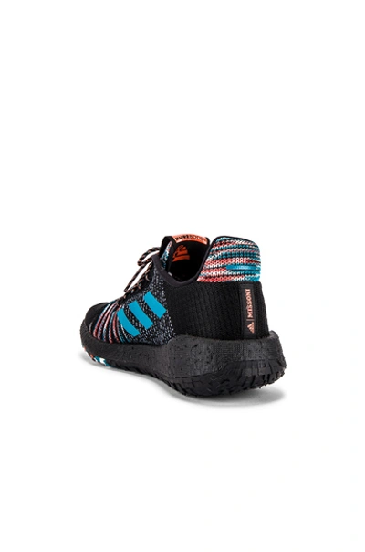 Shop Adidas By Missoni Pulseboost Hd In Black & White & Active Orange