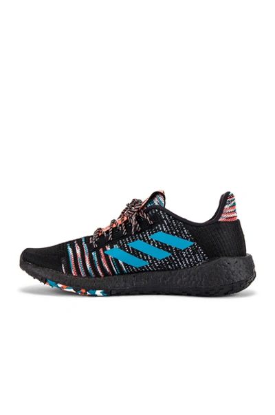 Shop Adidas By Missoni Pulseboost Hd In Black & White & Active Orange