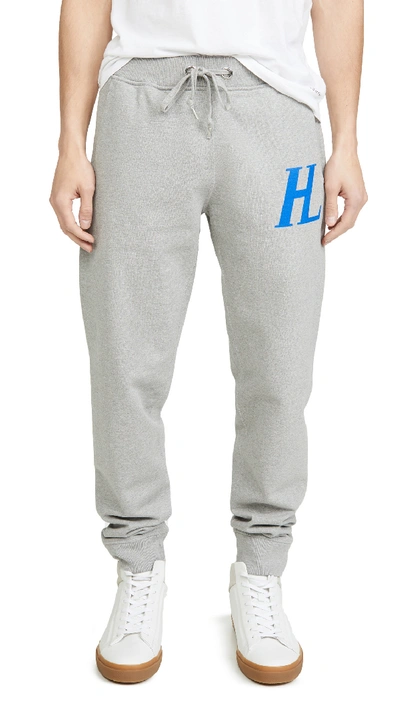 Shop Helmut Lang Masc Sweatpants In Precision Heather