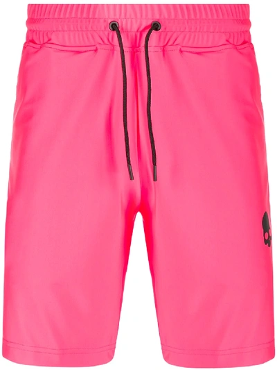 Shop Hydrogen Side Stripe Running Shorts In Pink
