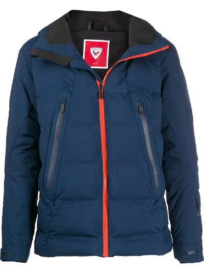 Shop Rossignol Depart Ski Jacket In Blue