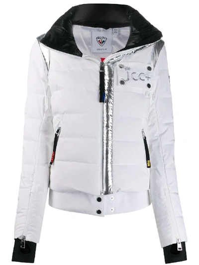 Shop Rossignol Mooni Down Ski Jacket In White