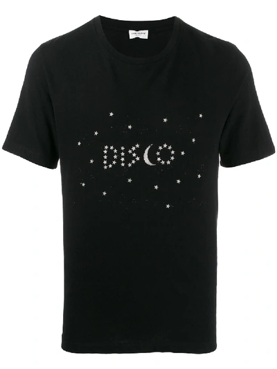 Shop Saint Laurent Disco T-shirt In Black