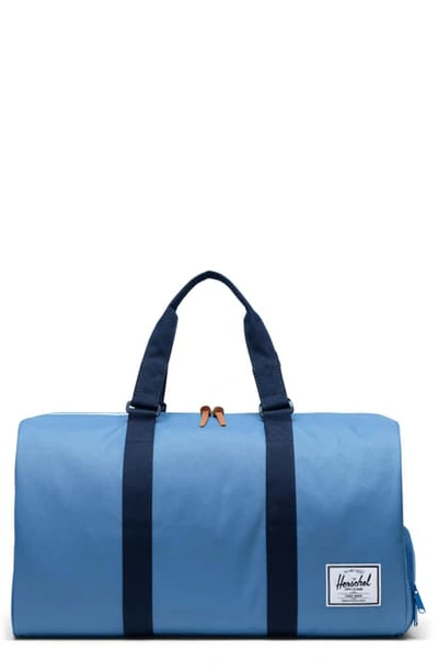 Shop Herschel Supply Co Novel Duffle Bag In Riverside/ Peacoat
