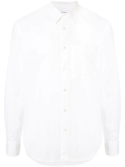 Shop Venroy Voile Shirt In White