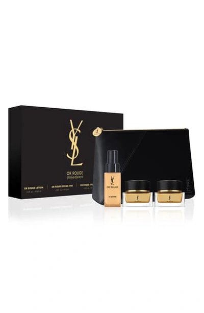 Shop Saint Laurent Or Rouge Travel Size Set