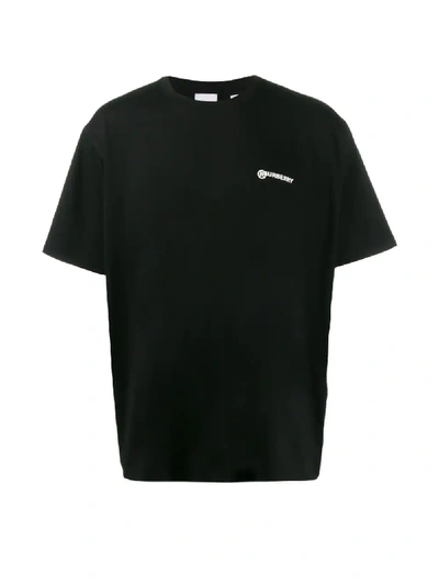 Shop Burberry Limited Printed T-shirt In Black