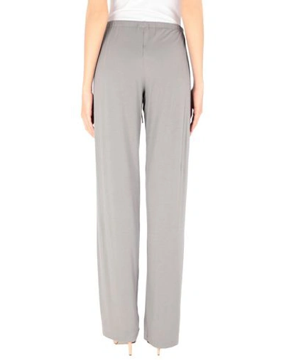 Shop Max Mara Casual Pants In Grey