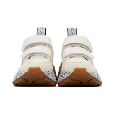 Shop Stella Mccartney White Eclypse Sneakers In 9026 Bianco