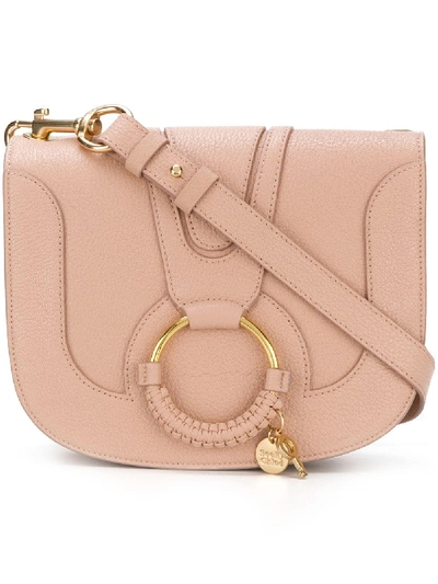 Shop See By Chloé Hana Leather Crossbody Bag In Pink