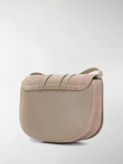Shop See By Chloé Hana Leather Bag In Grey