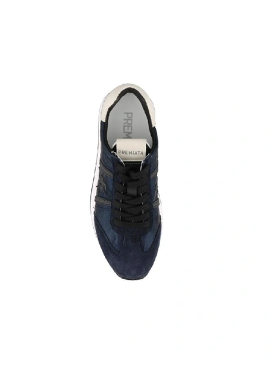 Shop Premiata Conny Sneakers In Blu