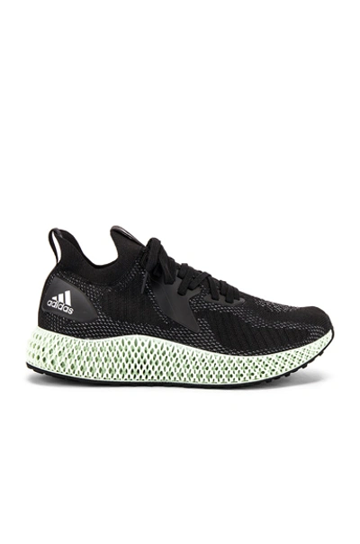 Shop Adidas Originals Alpha Edge 4d Trainer In Core Black & Ftw White & Core Black