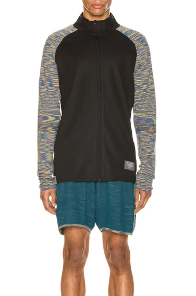Shop Adidas By Missoni Phx Jacket In Black & Active Gold
