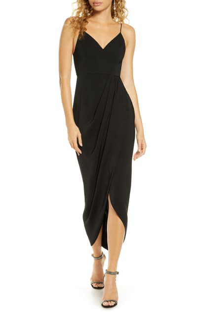 shona joy tulip hem maxi dress