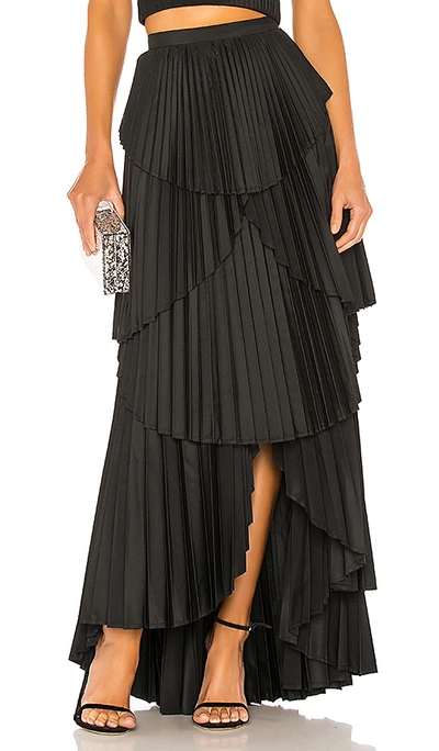Shop Amur Ophelia Skirt In Black.