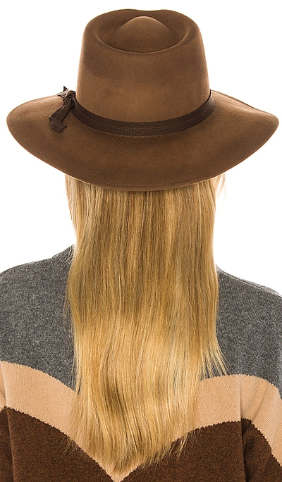 Shop Ale By Alessandra Peyton Hat In Brown