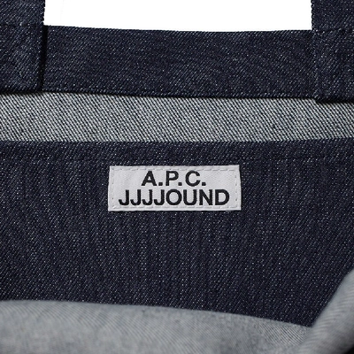 Shop Apc A.p.c. X Jjjjound Tote Bag In Blue