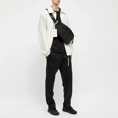 Shop Maison Margiela 11 Cordura Waist Bag In Black