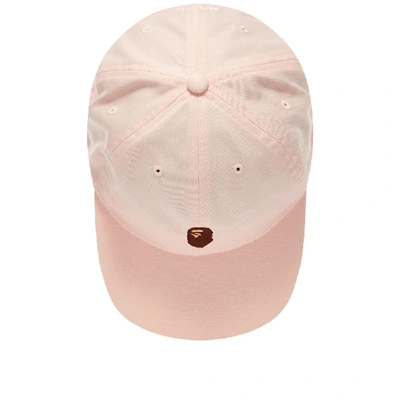 Shop A Bathing Ape Ape Head Embroidered Panel Cap In Pink