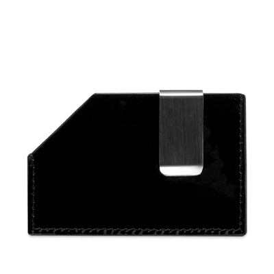 Shop A-cold-wall* Die Cut Patent Card Holder In Black