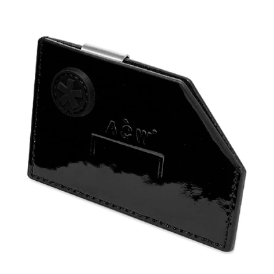 Shop A-cold-wall* Die Cut Patent Card Holder In Black