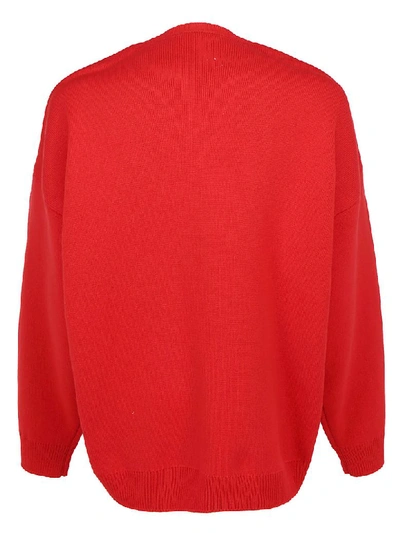 Shop Balenciaga Sweater In Red