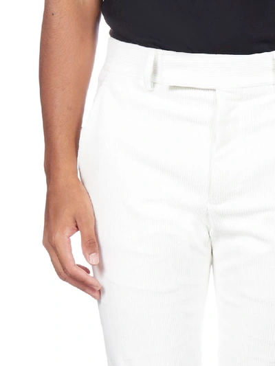 Shop Haider Ackermann Trousers In White