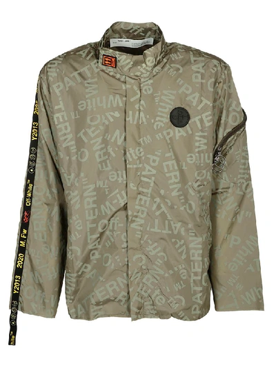 Shop Off-white Jacket In Military