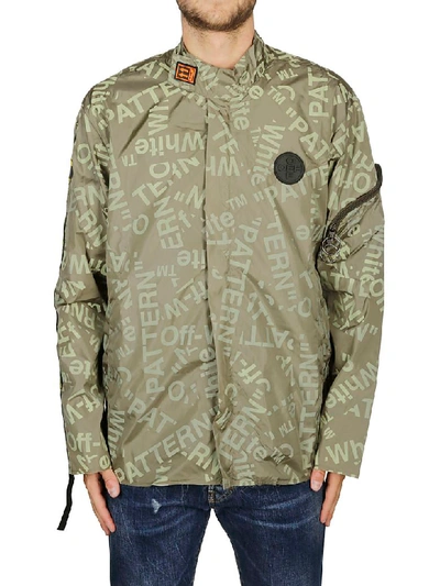 Shop Off-white Jacket In Military