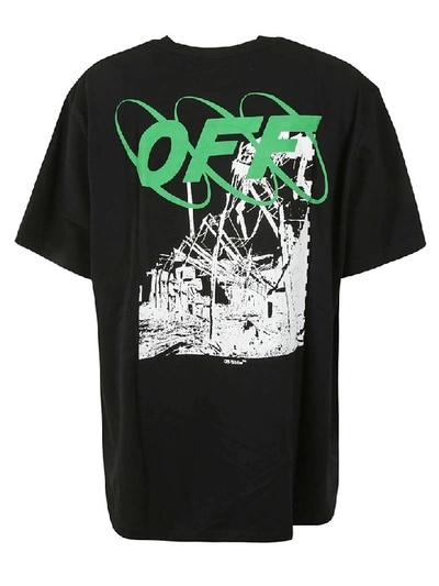 Shop Off-white Ruined Factory T-shirt In Nero