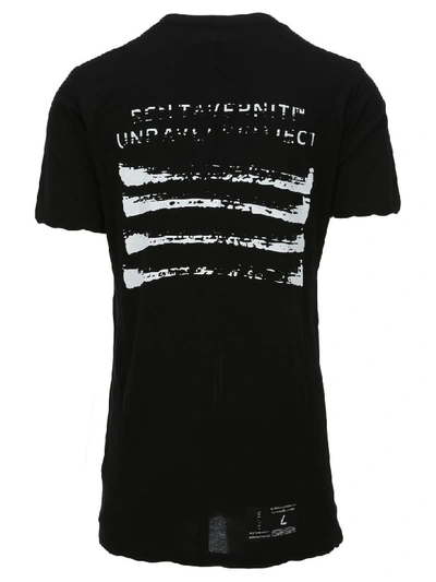 Shop Ben Taverniti Unravel Project Unravel Printed T-shirt In Black White