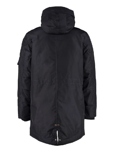 Shop Parajumpers Tank Base Parka With Removable Padding In Blu