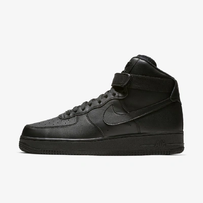 Shop Nike Air Force 1 '07 High Men's Shoe In Black/black/black