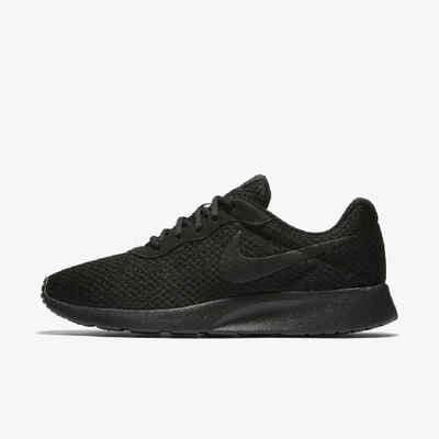 Shop Nike Tanjun Men's Shoe In Black,anthracite,black
