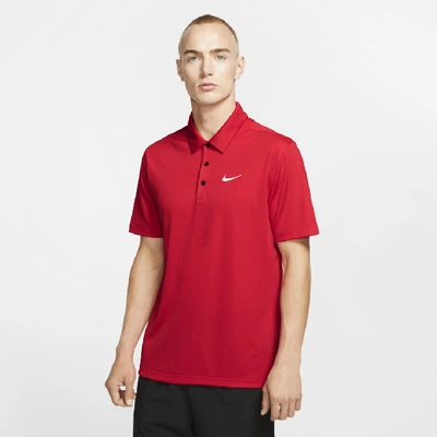 Shop Nike Men's Polo In Red