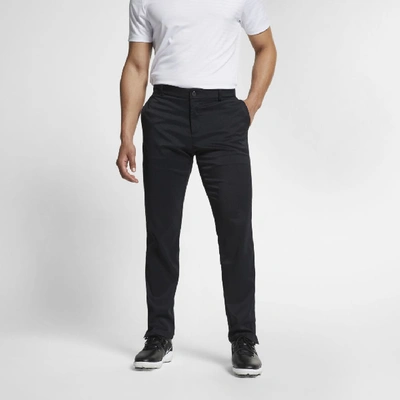 Shop Nike Men's Flex Golf Pants In Black