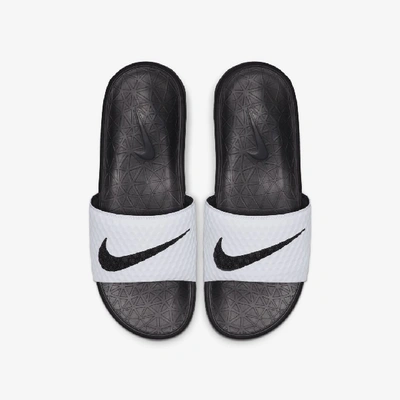 Shop Nike Benassi Solarsoft 2 Men's Slide In White