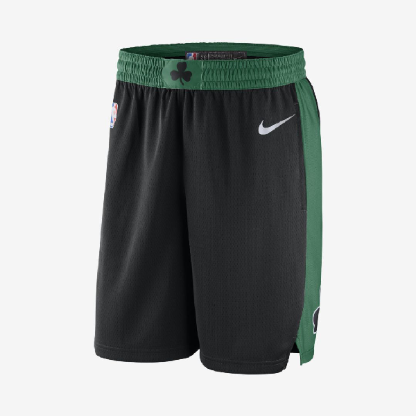 boston celtics black shorts