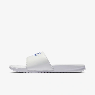 Shop Nike Benassi Slide In White